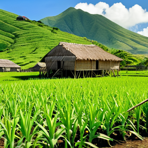 Home 20 Sugar Plantation in Saint Kitts & Nevis (Historical)**
"A wide view of a 17th-century sugar plantation in Saint Kitts & Nevis. Fully clothed African laborers are working in the fields, with a modest colonial house in the background. Lush green sugarcane crops dominate the landscape under a bright sun. Historical painting style, detailed, perfect anatomy, correct proportions, safe for work, appropriate content, fully clothed, professional depiction."
**